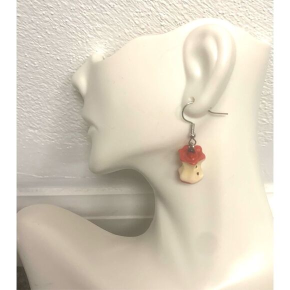 Apple Core Statement Earrings - Picture 1 of 3